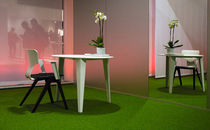 contemporary round wooden table AHREND 380 Ineke Hans