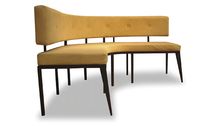 contemporary semi circle upholstered bench YI BOOTH Costantini Design