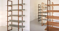 contemporary shelf in certified wood (FSC-certified) SINGER SHELVES 1 by Russell Pinch BENCHMARK