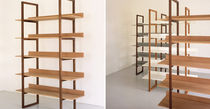 contemporary shelf in certified wood (FSC-certified) SINGER SHELVES 2 by Russell Pinch BENCHMARK