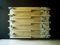 contemporary shelf in certified wood (FSC-certified) TOPANGA environment furniture