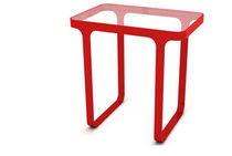 contemporary side table TRACE by Stefan Bench 2007 Naught One
