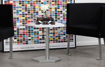 contemporary side table HEXAGON A 2 designers