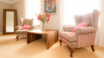 contemporary side table in certified wood (FSC-certified)  Norfolk Oak Ltd