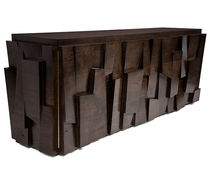 contemporary sideboard table in reclaimed wood FACETED  Hudson Furniture