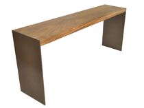 contemporary sideboard table in reclaimed wood SOLID WOOD TAMBURIL CONSOLE 1 Rotsen Furniture