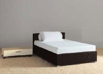contemporary single bed with storage base  Erba Mobili di Erba Giulio e Alessandro