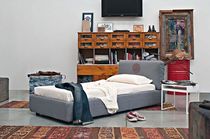 contemporary single bed PERVINCA DENIM Evve