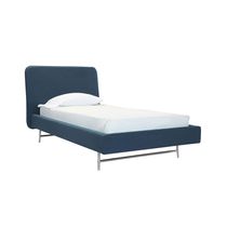 contemporary single upholstered bed HUSH  BLU DOT