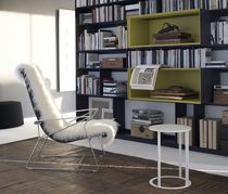 contemporary sled base armchair by Antonio Citterio J.J. PJ85LT B&B Italia