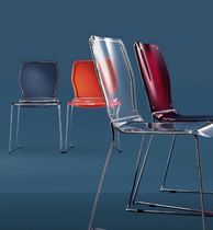 contemporary sled base chair AIR F2 Form