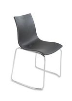 contemporary sled base chair OBI 2 by Studio Archirivolto IBEBI DESIGN