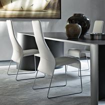 contemporary sled base chair LAZY'05 by Patricia Urquiola B&B Italia