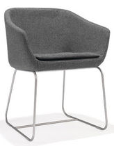 contemporary sled base chair DUNE by Monica F&ouml;rster Modus