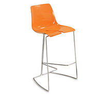 contemporary sled base stacking chair EPIKA S by Carlo Tinti IBEBI DESIGN