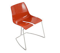 contemporary sled base stacking chair EPIKA by Carlo Tinti IBEBI DESIGN