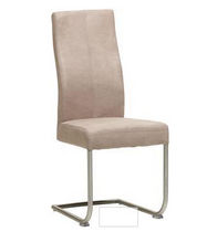contemporary sled base upholstered chair 1455 KOK MAISON