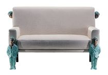 contemporary sofa CONSUETUDINE by Roberto Barni MIRABILI Arte d'Abitare