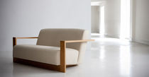 contemporary sofa in certified wood (FSC-certified) ALVIS by Terence Conran BENCHMARK