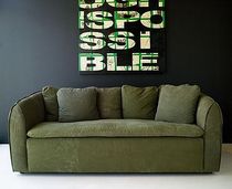 contemporary sofa in recycled fabric PACIFICA environment furniture