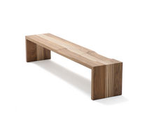 contemporary solid wood bench CODE by Miriam van der Lubbe Arco Contemporary Furniture