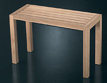 contemporary solid wood bench SGA070IRNT RARE