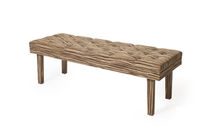 contemporary solid wood bench SOFT WOOD BENCH by MINALE - MAEDA SKITSCH
