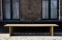 contemporary solid wood bench  ST-PAUL HOME