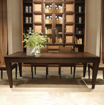 contemporary solid wood dining table C1415 ANNIBALE COLOMBO
