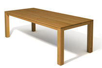 contemporary solid wood dining table ET200 JAVORINA