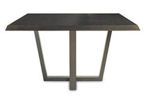 contemporary solid wood dining table CARELIE by Bruno Lucas FIRST TIME