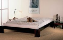 contemporary solid wood double bed TOKYO Cinius