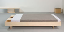 contemporary solid wood double bed BEZWEI Sanktjohanser