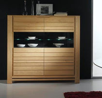 contemporary solid wood high sideboard CLOROFIL  Lasserre