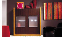 contemporary solid wood high sideboard ALFA Animovel