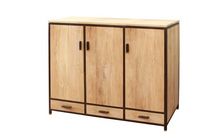 contemporary solid wood high sideboard LUNA  BSM