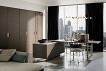 contemporary solid wood kitchen (oak) SPATIA: COMPOSITION 3  by Antonio Citterio Arclinea