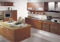 contemporary solid wood kitchen (cherrywood) MERLOT BLOCK
