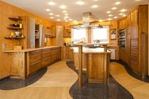 contemporary solid wood kitchen (cherrywood) Freiform Pfister M&ouml;belwerkstatt