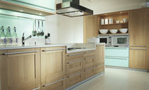 contemporary solid wood kitchen (oak) SHAKER BOIS Hardy Inside