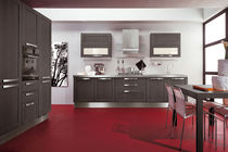 contemporary solid wood / stainless steel kitchen GAIA CUCINE LUBE