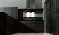 contemporary solid wood / stainless steel kitchen +03/B MVK ITALIA