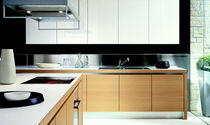 contemporary solid wood / stainless steel kitchen VERVE by Castiglia Associati ERNESTOMEDA