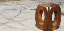 contemporary solid wood stool O Tucker Robbins