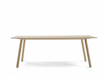 contemporary solid wood table NOMAD by Jorre van Ast Arco Contemporary Furniture