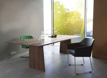 contemporary solid wood table LANCE by Bukhard Vogtherr Arco Contemporary Furniture