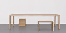 contemporary solid wood table DINANULL Sanktjohanser