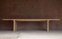 contemporary solid wood table MINIMUS by Livine ST-PAUL HOME