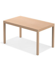 contemporary solid wood table WOODY Casala