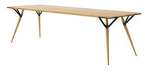 contemporary solid wood table SANGA  INCH FURNITURE
